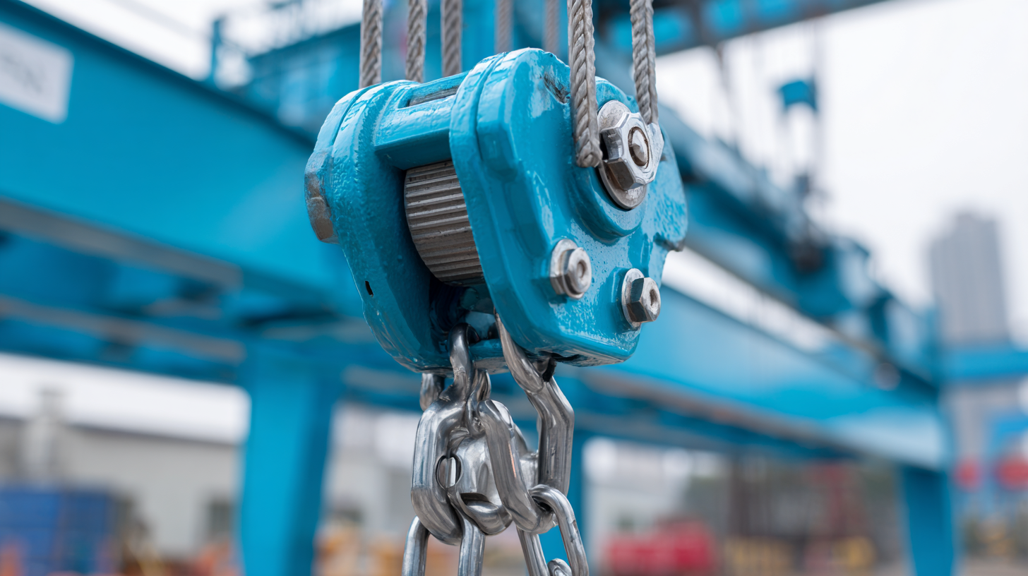 Understanding the Mechanisms Behind Chain Block Cranes for Efficient Lifting Solutions