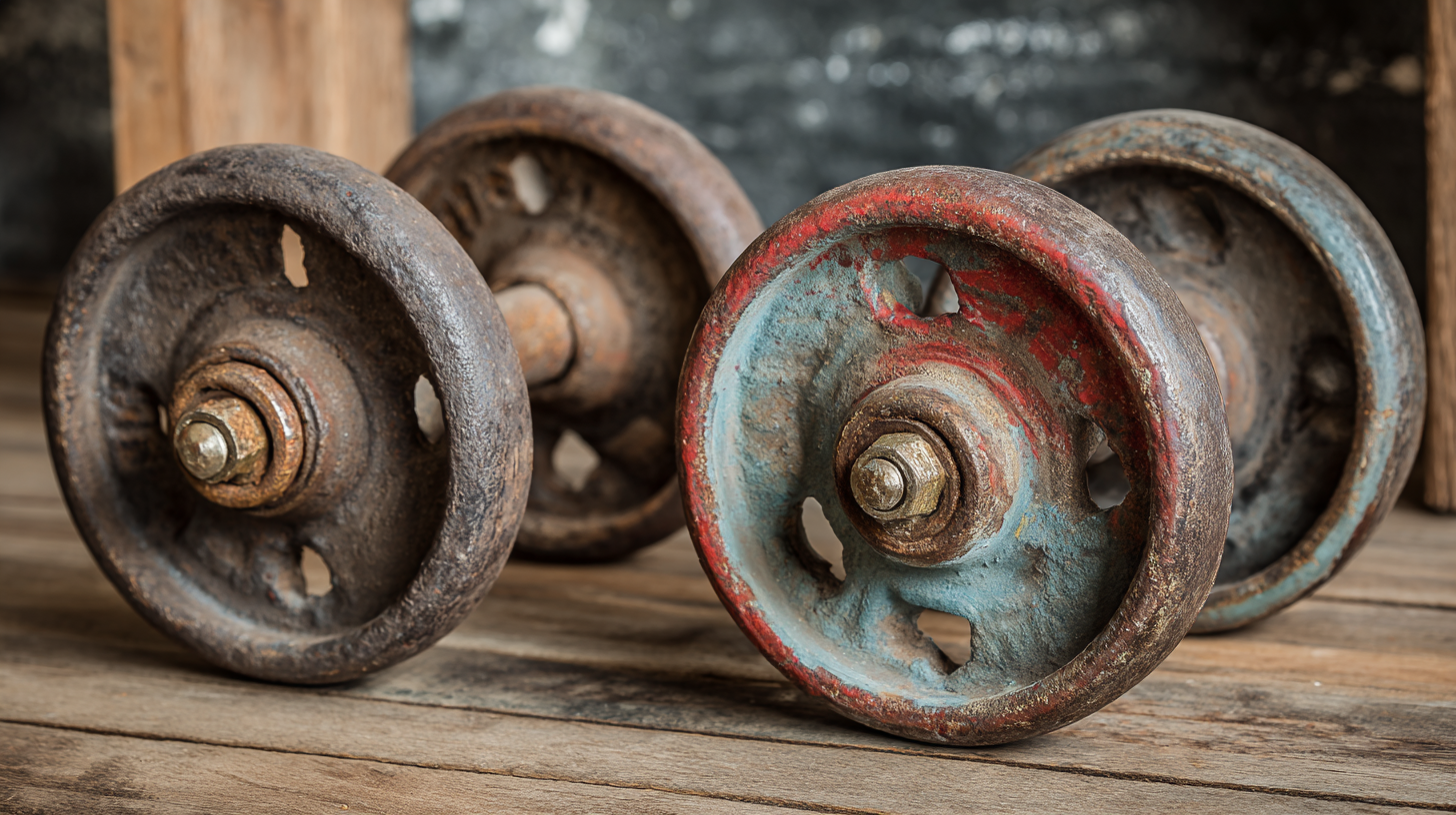 The Timeless Charm of Vintage Metal Caster Wheels in Modern Home Decor