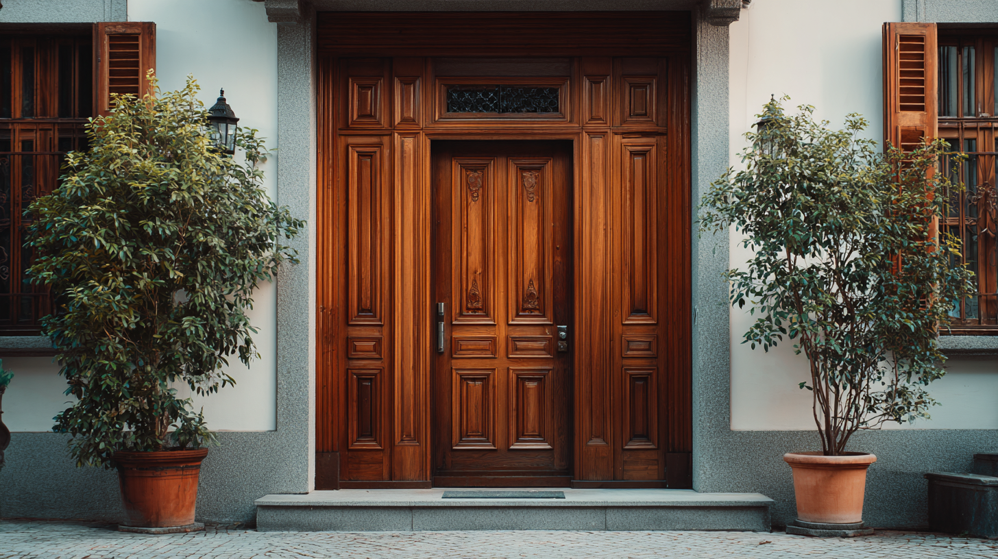 Exploring the Benefits of Installing a Wood Front Door for Your Home Security and Aesthetics
