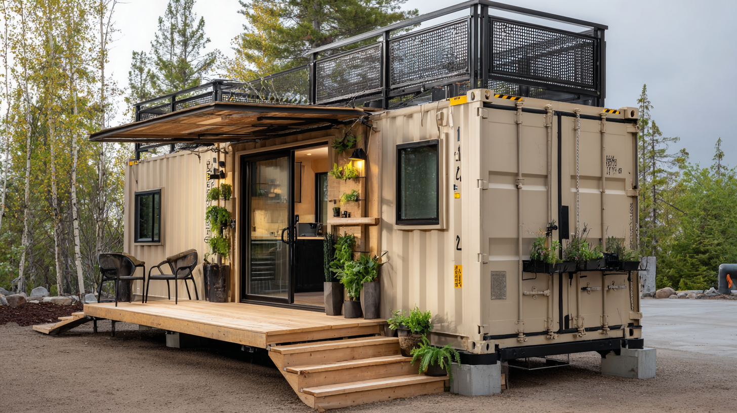 Small Shipping Container Innovations for Sustainable Living and Storage Solutions
