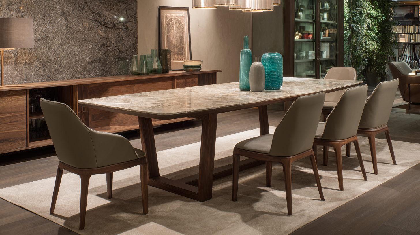 Exploring the Perfect Blend of Style and Functionality with a Modern Dining Table