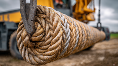 Ultimate Guide to Choosing Lifting Rope for Cranes Boost Your Load Handling Efficiency