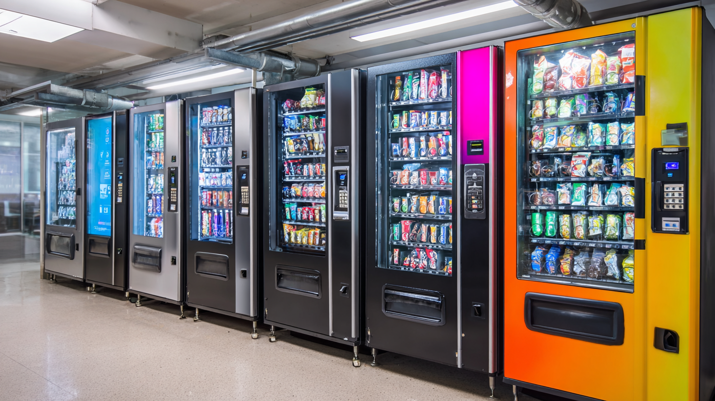 2025 Top 5 Vending Machines Every Business Should Consider for Boosting Sales