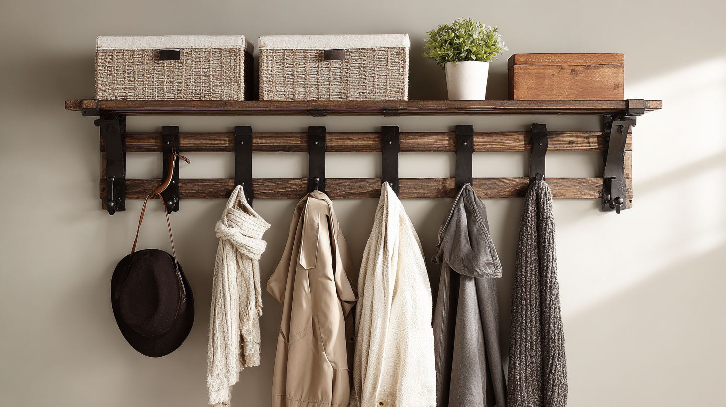 2025 Top 10 Wall Mounted Entryway Coat Racks for Stylish and Functional Entryways