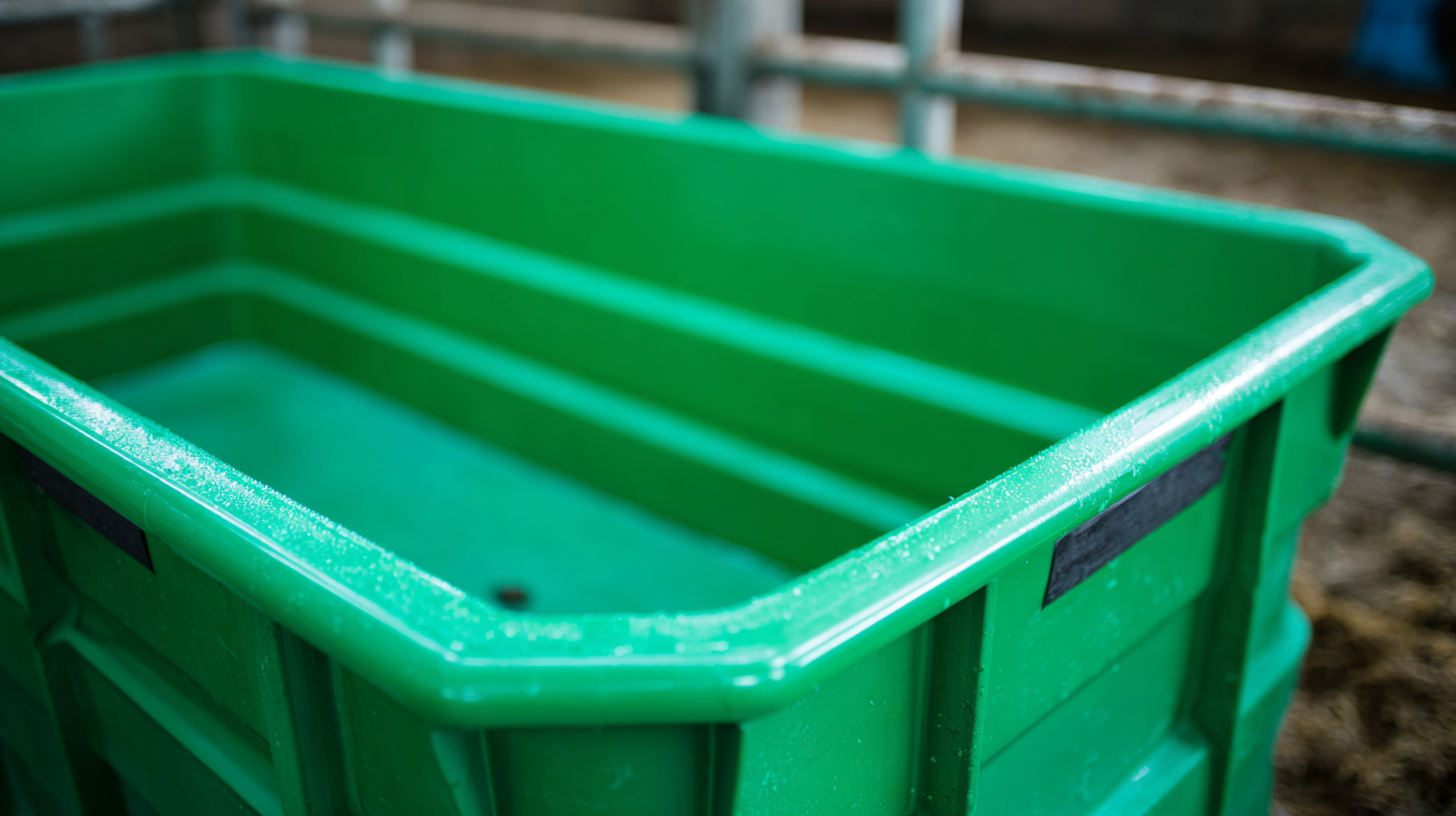 Top 10 Plastic Water Troughs: Expert Reviews and Insights on Durability and Capacity for Optimal Livestock Management