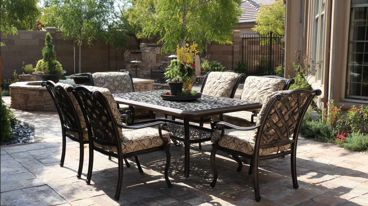 2025 How to Choose the Perfect Patio Table and Chairs for Your Outdoor Space