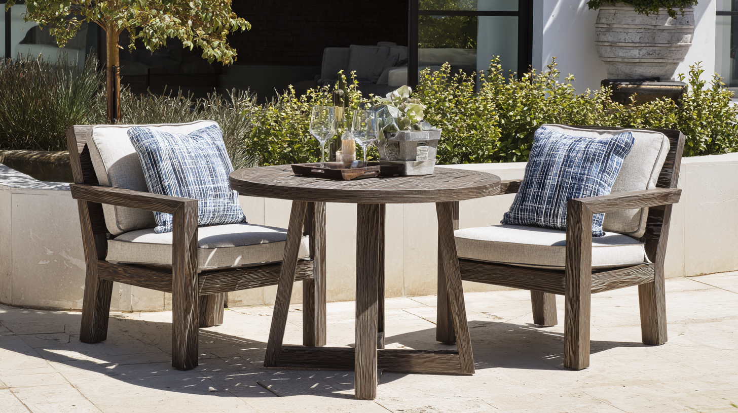 2025 How to Choose the Perfect Patio Table and Chairs for Your Outdoor Space