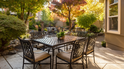 2025 How to Choose the Perfect Patio Table and Chairs for Your Outdoor Space