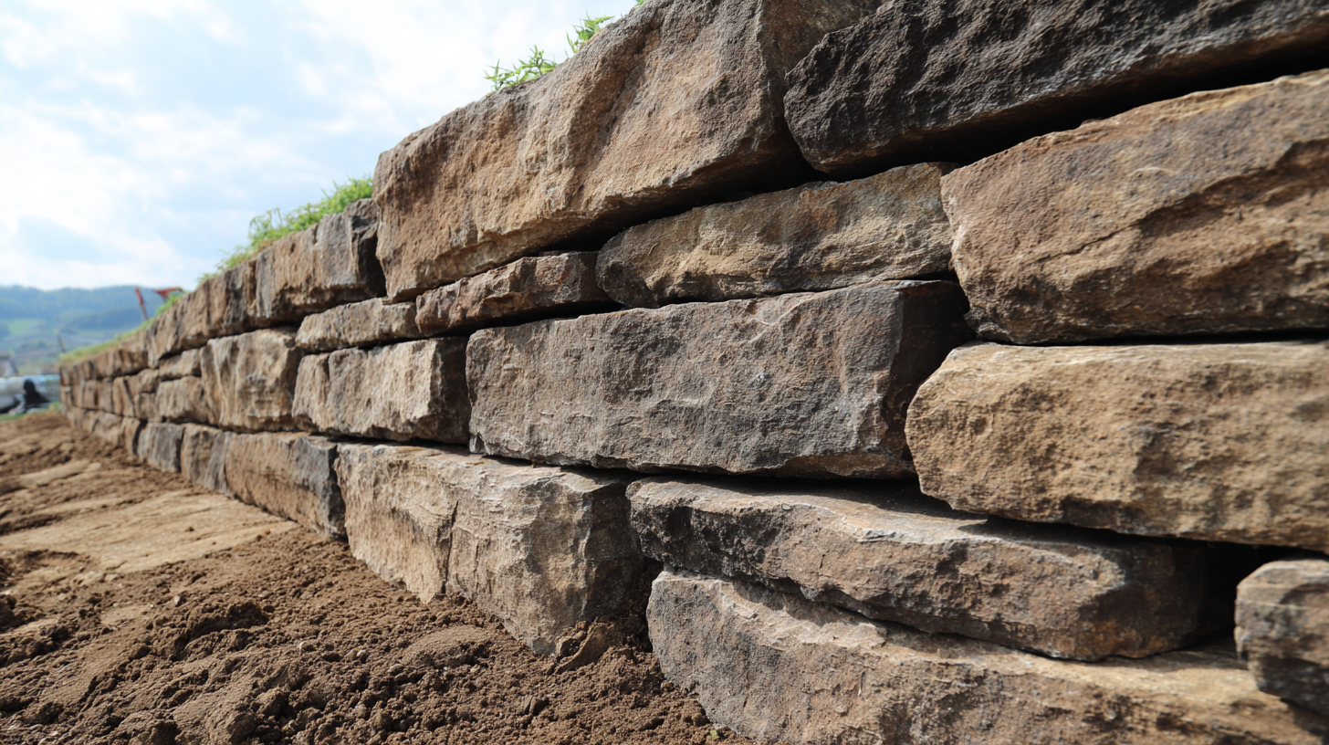 2025 Top 5 Innovative Retaining Wall Blocks for Your Landscaping Needs