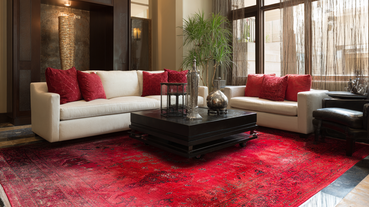Top 5 Stunning Red Living Room Rugs to Elevate Your Home Decor