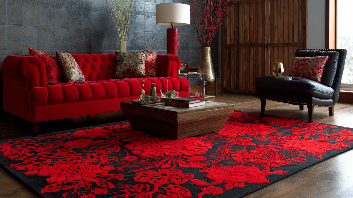 Top 5 Stunning Red Living Room Rugs to Elevate Your Home Decor
