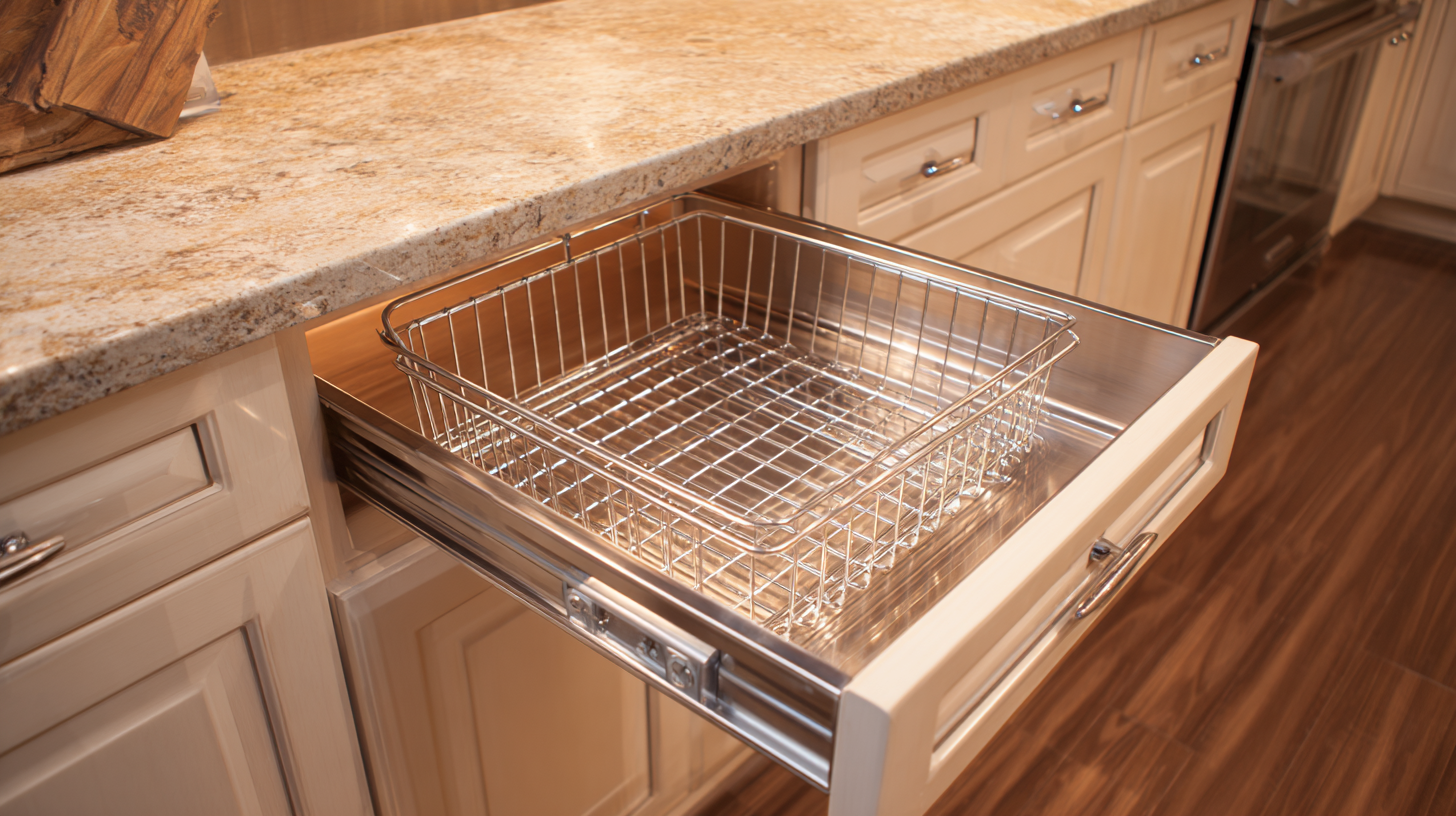 How to Choose the Perfect High Quality Kitchen Flat Steel Pull Out Basket for Your Home
