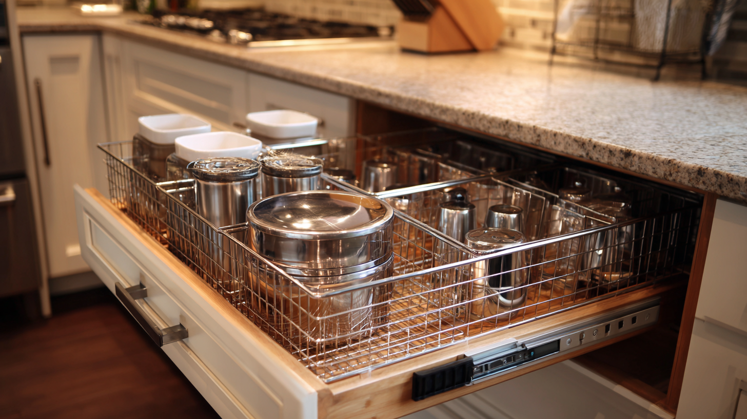 How to Choose the Perfect High Quality Kitchen Flat Steel Pull Out Basket for Your Home