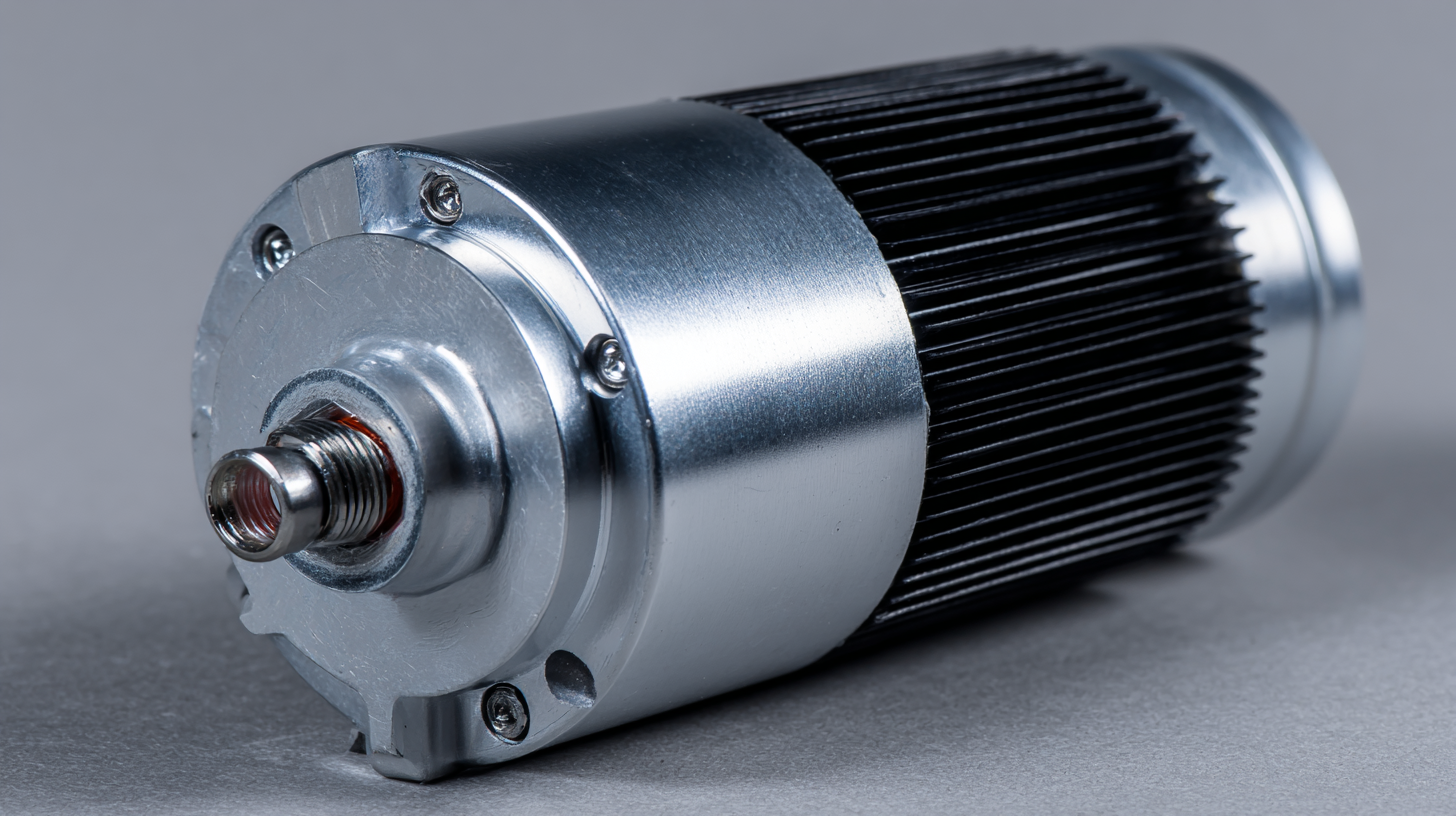 2025 Top 5 Permanent Magnet DC Motor 180V Options for Enhanced Performance