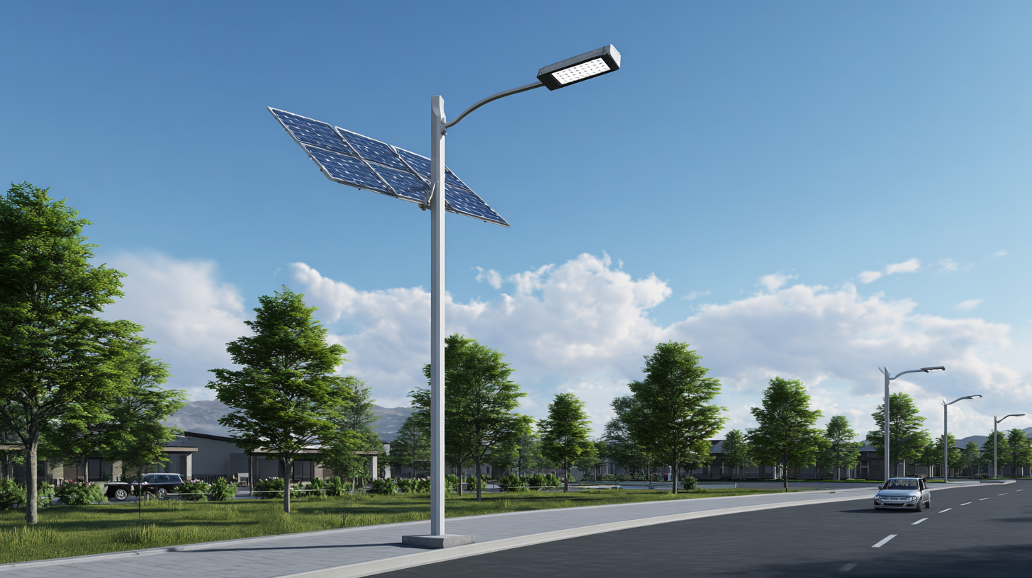 2025 Top Solar Street Lights for Sustainable Urban Lighting Solutions