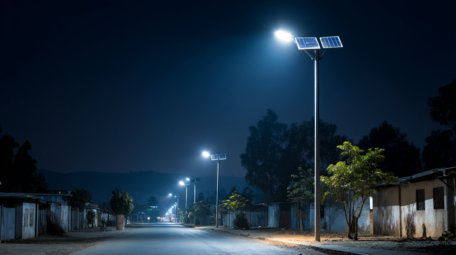 2025 Top Solar Street Lights for Sustainable Urban Lighting Solutions