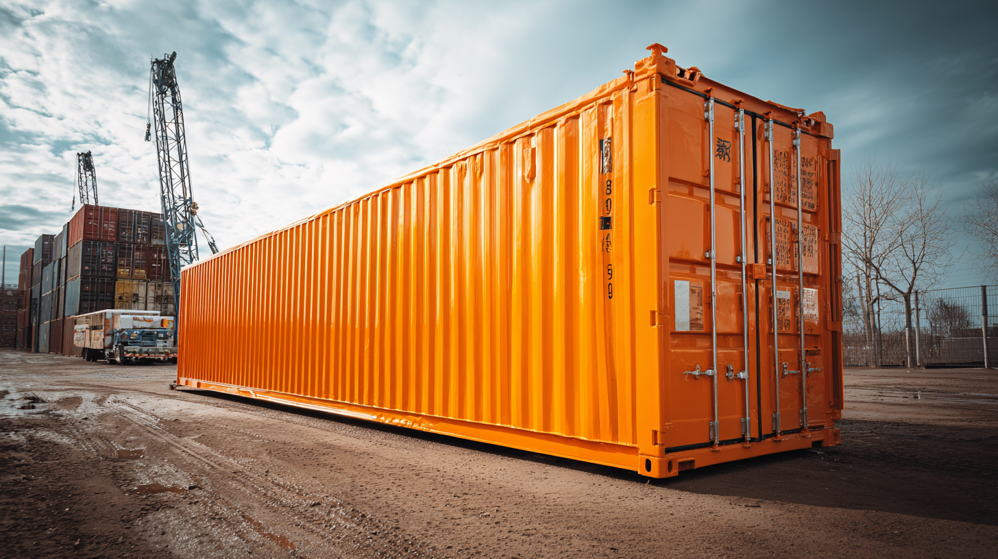 2025 Top 5 Benefits of Using Large Shipping Containers for Efficient Logistics and Cost Savings