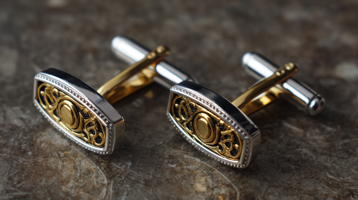 10 Stylish Tips for Choosing the Perfect Mens Silver and Gold Cufflinks