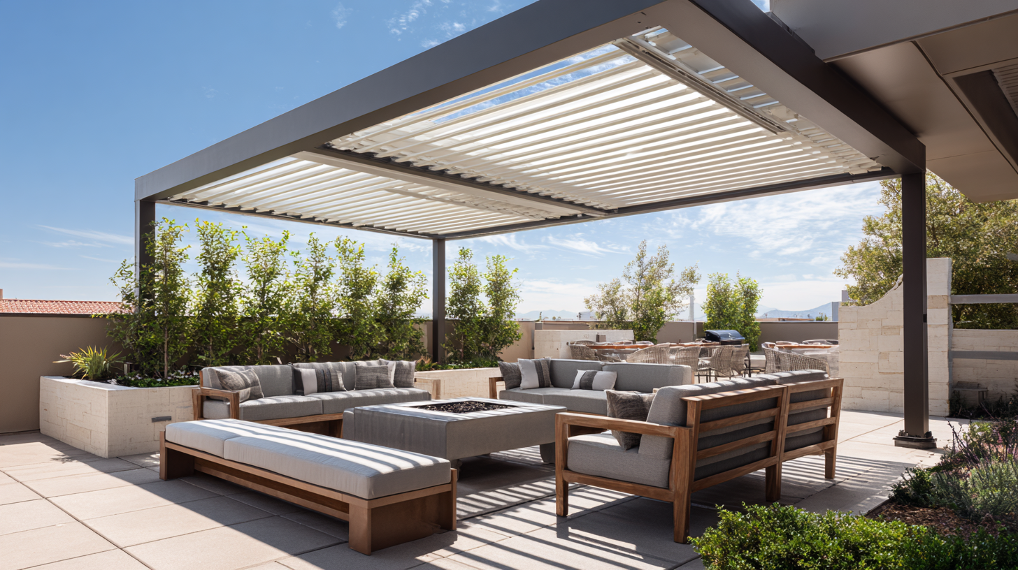 2025's Top 10 Adjustable Louvered Roof Solutions for Ultimate Outdoor Comfort