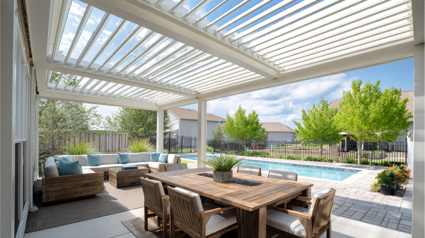 2025's Top 10 Adjustable Louvered Roof Solutions for Ultimate Outdoor Comfort