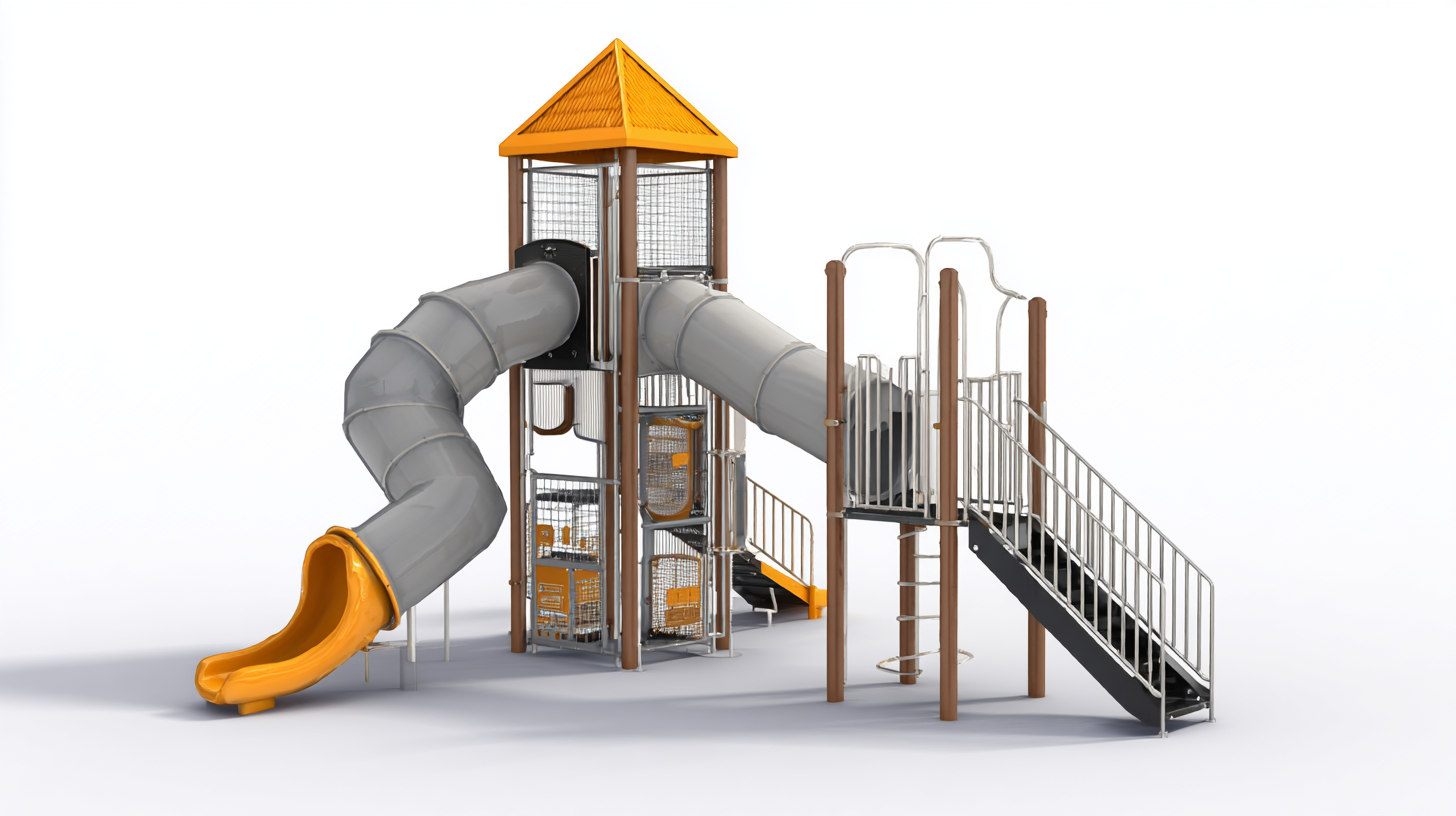 Outdoor Playground Slide
