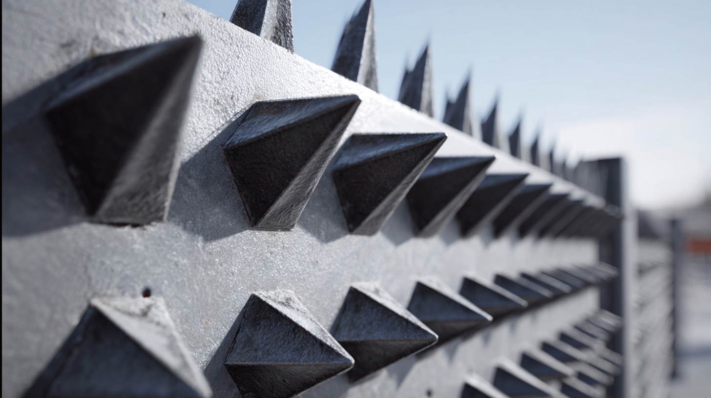 2025 Top 5 Benefits of 316 Wall Spikes for Enhanced Property Security