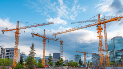 2025 Top 5 Tower Cranes: Key Features, Market Trends, and Leading Brands You Need to Know