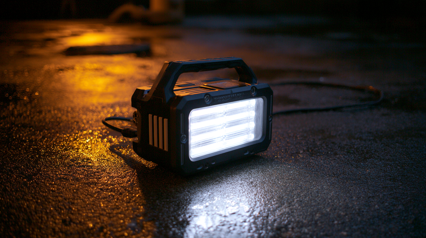 2025 Top 5 Emergency Work Lights: Illuminate Your Safety with Latest Industry Innovations and 1500 Lumens Power