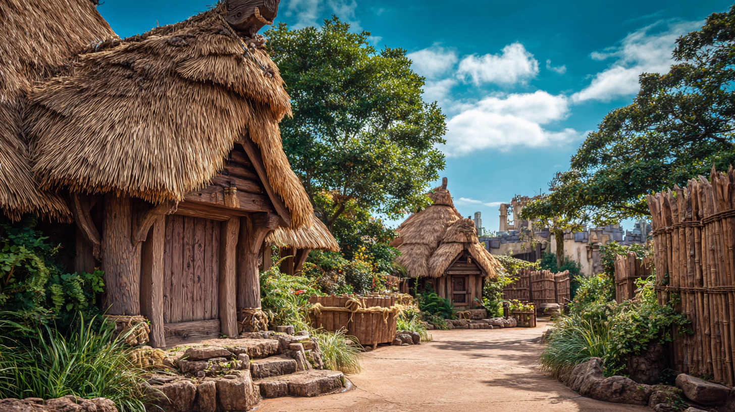 Transform Your Garden with Theme Park Thatch