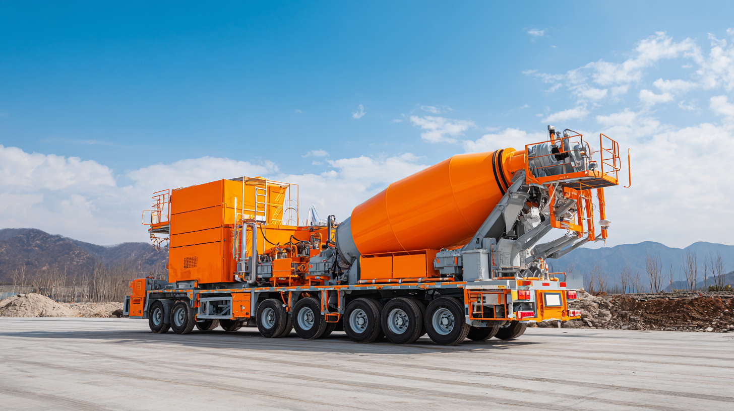 2025 Top 10 Concrete Mixers: Best Picks for Quality and Efficiency in Construction