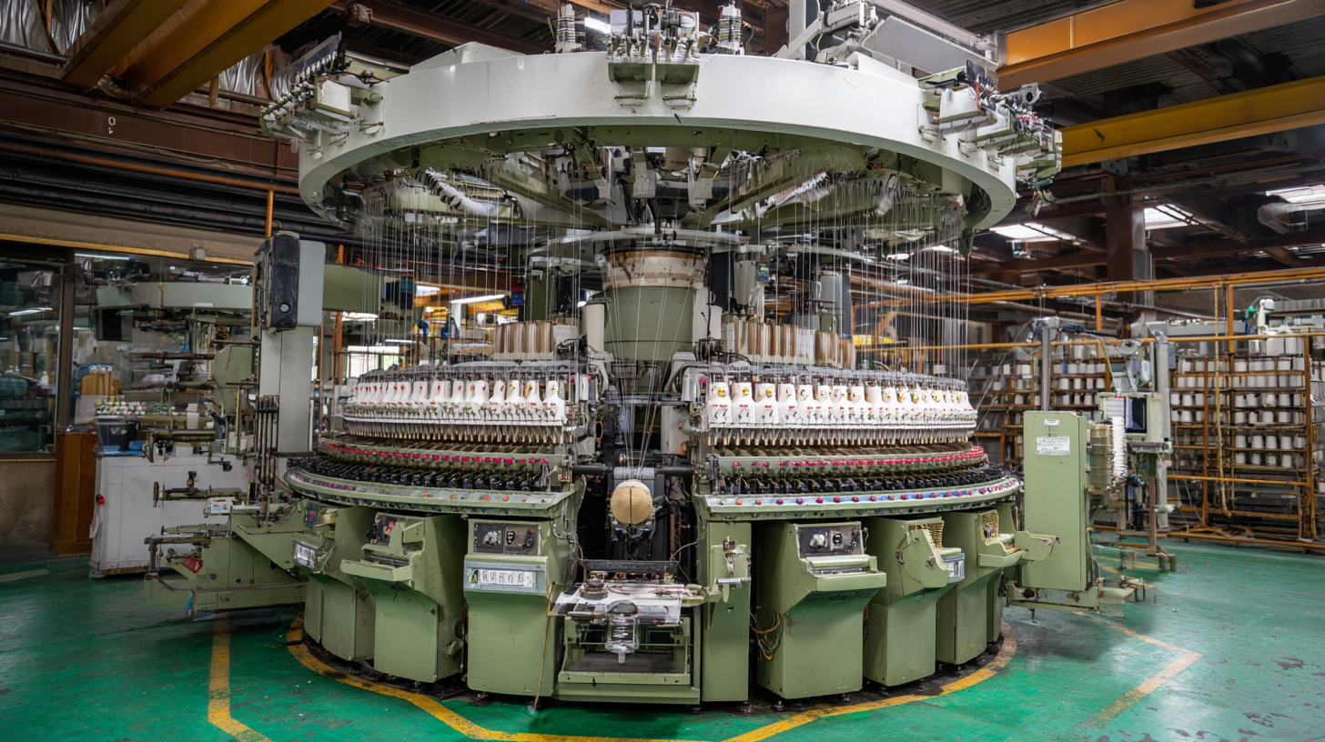 2025 Top 10 Circular Knitting Machines to Transform Your Production Efficiency