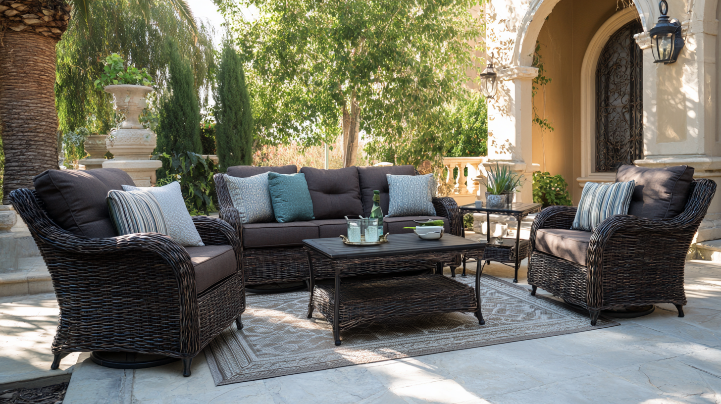 2025 How to Choose the Perfect Outdoor Patio Set for Your Space