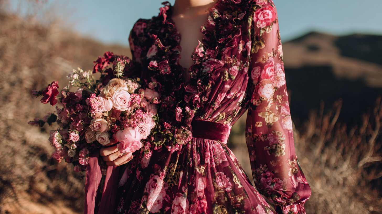10 Stunning Ways to Style Your Dark Pink Floral Dress for Every Occasion