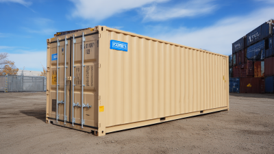 2025 Top 5 Reasons Why 20 Ft Cargo Containers are Essential for Businesses and Shipping Industry Growth