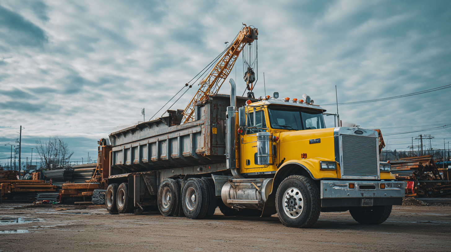 Why Choosing a Dump Truck Hydraulic Hoist Is Essential for Efficient Construction Operations