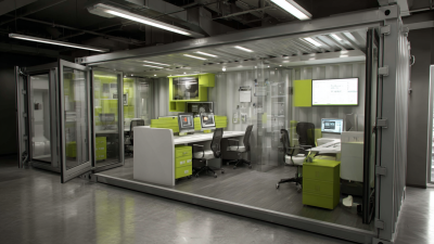 2025 Top 10 Office Containers Revolutionizing Workspaces for Flexibility and Efficiency