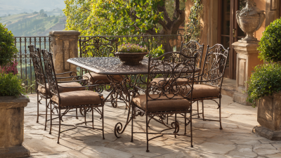 2025's Top 5 Wrought Iron Garden Furniture Trends You Can't Miss