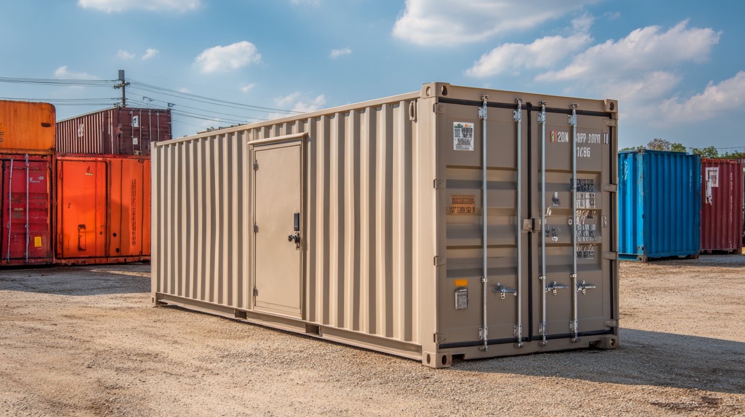Best 8x10 Shipping Container Options for Your Storage Needs