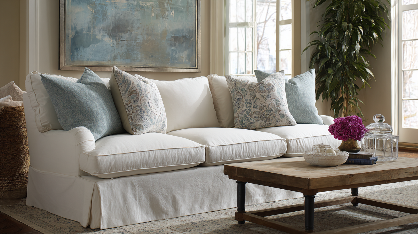 Top 5 Benefits of Slipcovered Sofas for Modern Living Spaces
