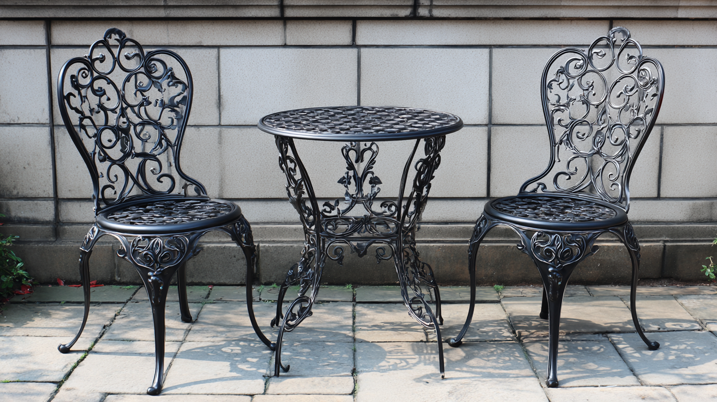 2025's Top 5 Wrought Iron Garden Furniture Trends You Can't Miss
