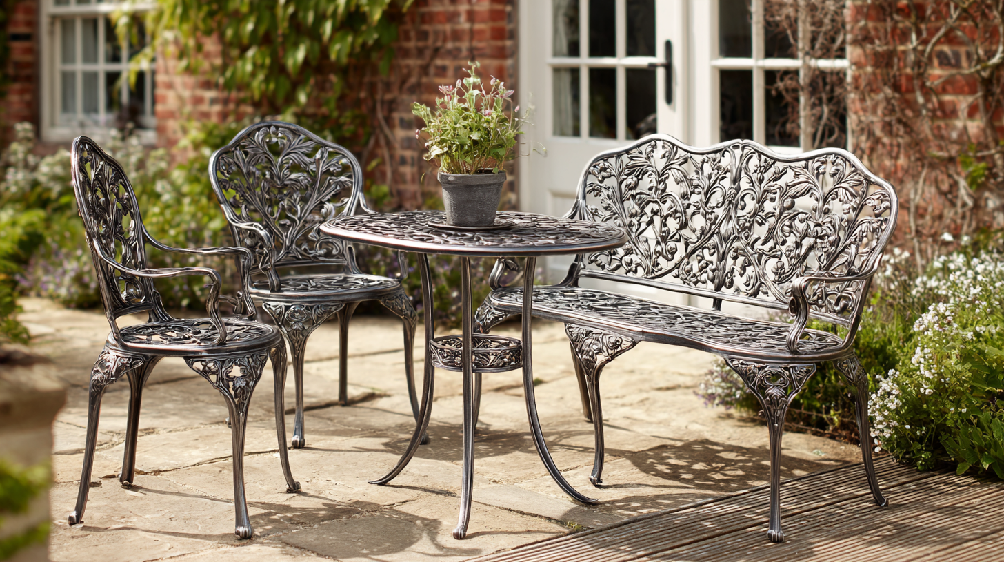 2025's Top 5 Wrought Iron Garden Furniture Trends You Can't Miss