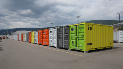 2025 Top 5 Cargo Storage Containers for Efficient Warehousing Solutions
