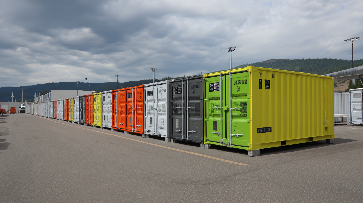 2025 Top 5 Cargo Storage Containers for Efficient Warehousing Solutions