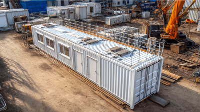 2025 Top 5 Construction Site Storage Containers for Ultimate Security and Efficiency