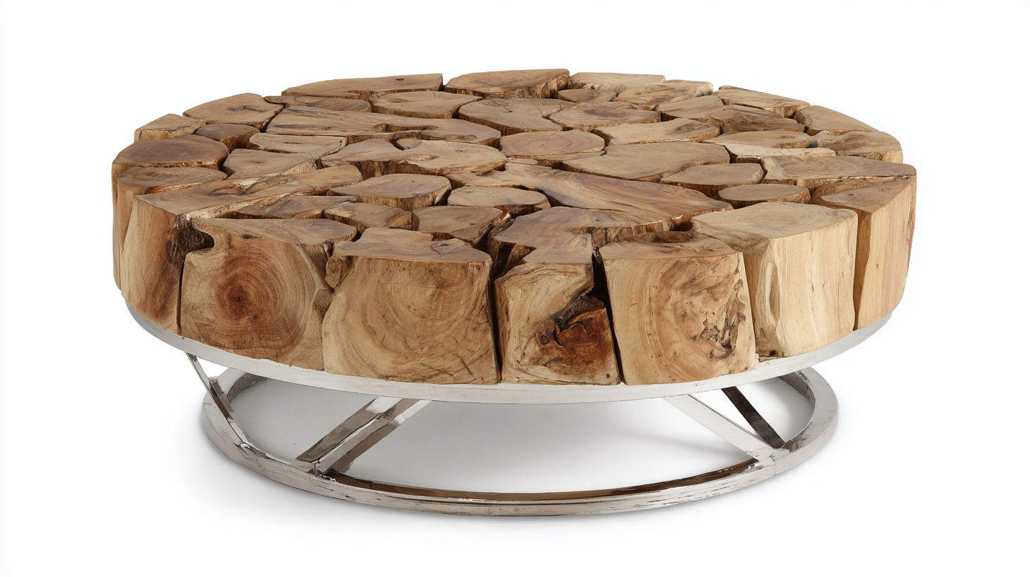 Stylish Coffee Table Wood Round Designs for Your Dream Living Room in 2025