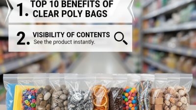 Top 10 Benefits of Using Clear Poly Bags for Your Packaging Needs