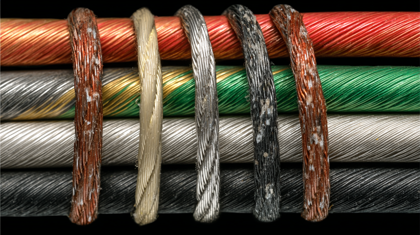 Top 5 Wire Cable Types for Efficient Connectivity and Enhanced Performance
