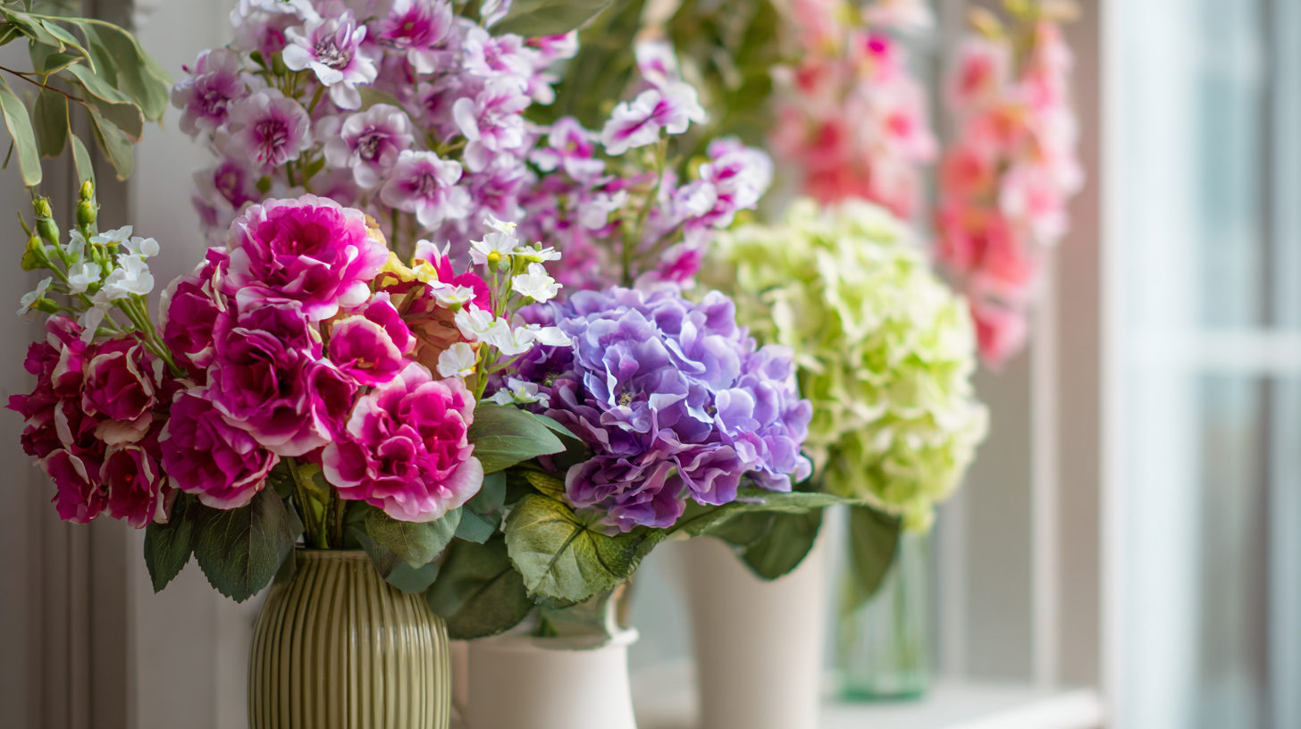 Top 5 Reasons to Choose Artificial Flowers for Your Home Decor