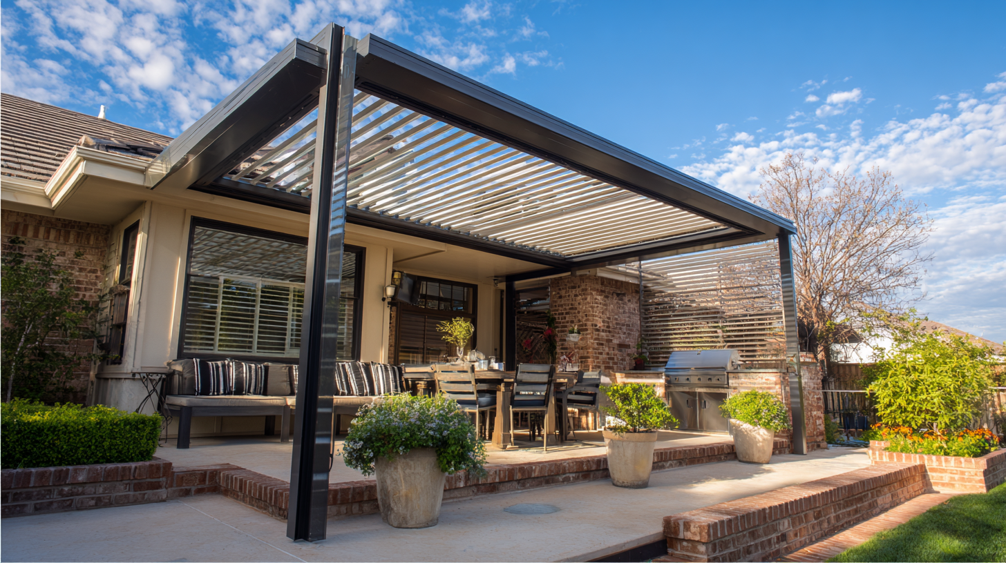 Top 5 Mirador Adjustable Louvered Aluminum Pergolas for Optimal Outdoor Living