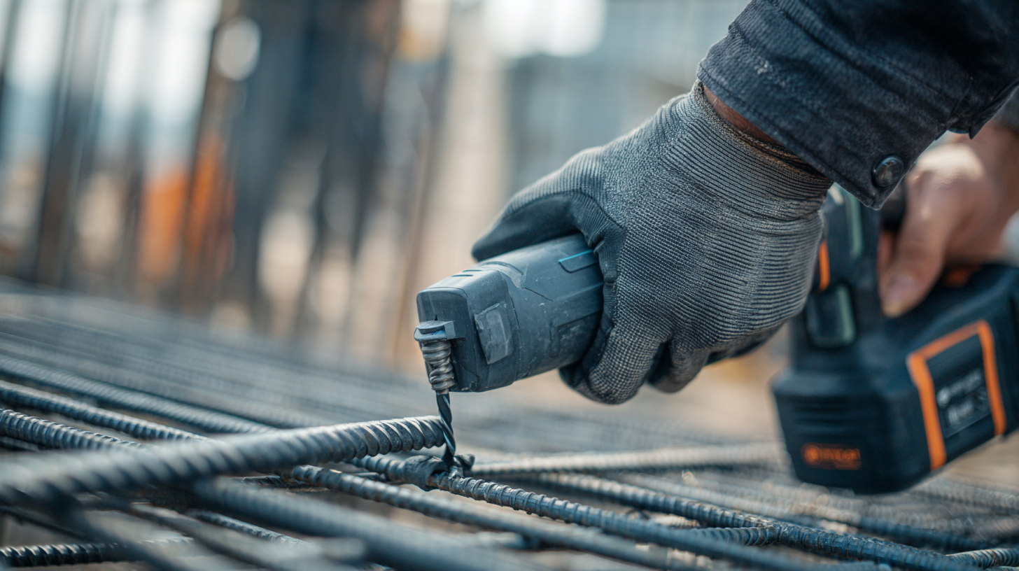 Top 5 Electric Rebar Tying Tools for Efficient and Fast Construction